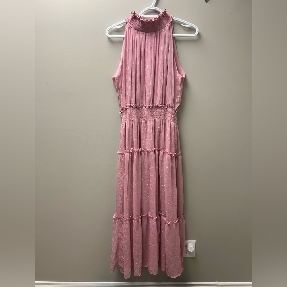 Taylor‎ Women’s Pink Long Maxi Dress
